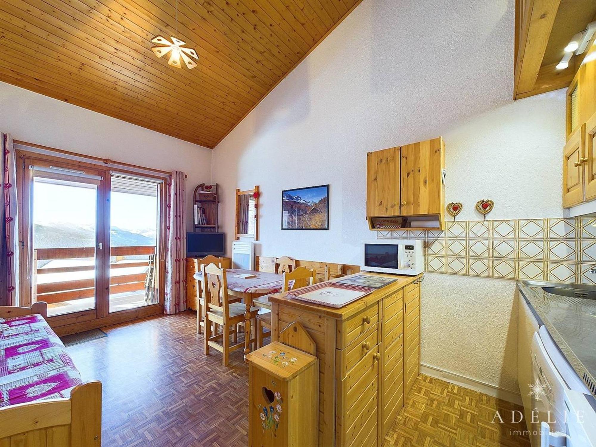Studio Montvalezan-La Rosière, 1 pièce, 6 personnes - FR-1-398-550 Extérieur photo