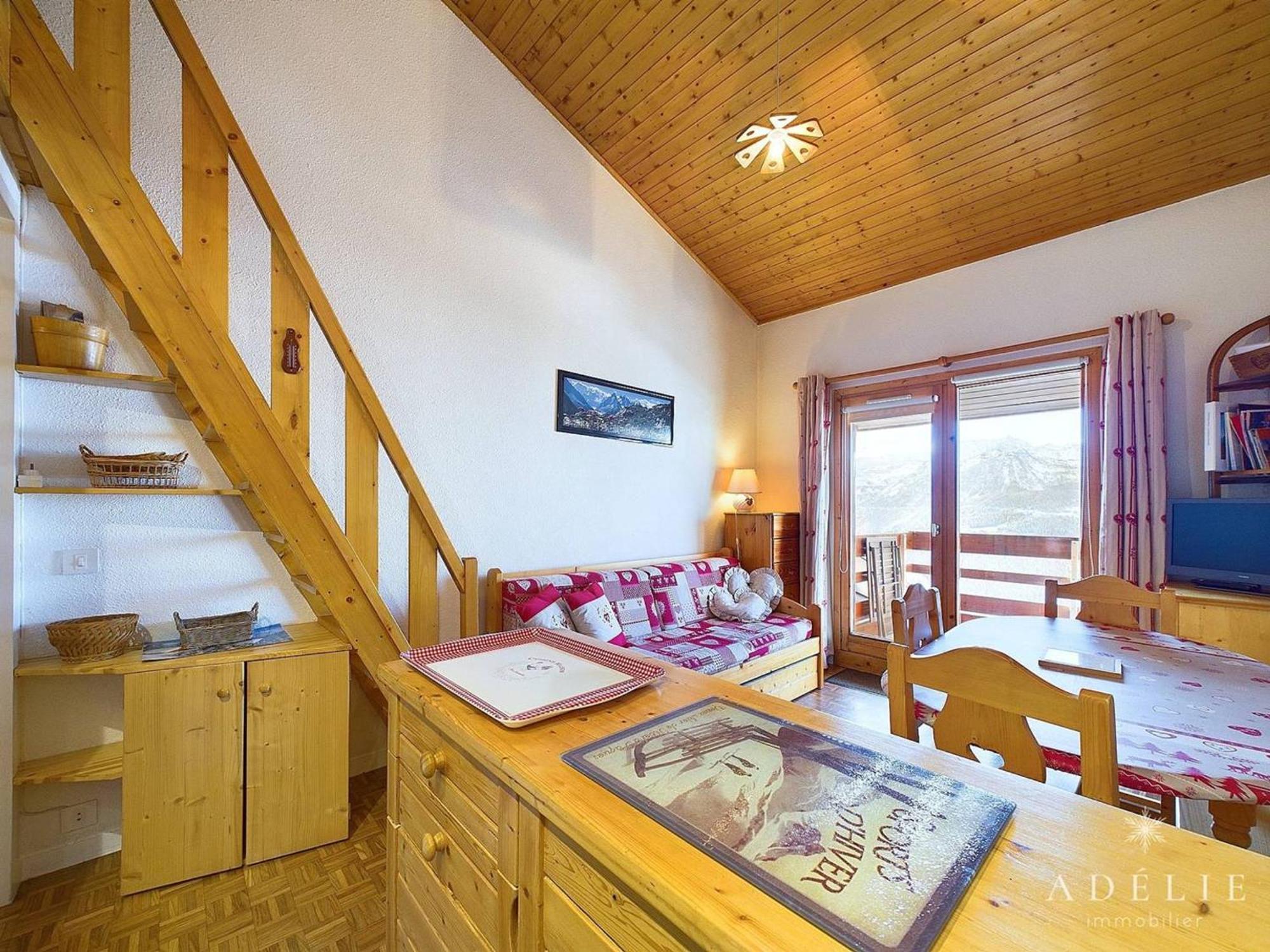 Studio Montvalezan-La Rosière, 1 pièce, 6 personnes - FR-1-398-550 Extérieur photo